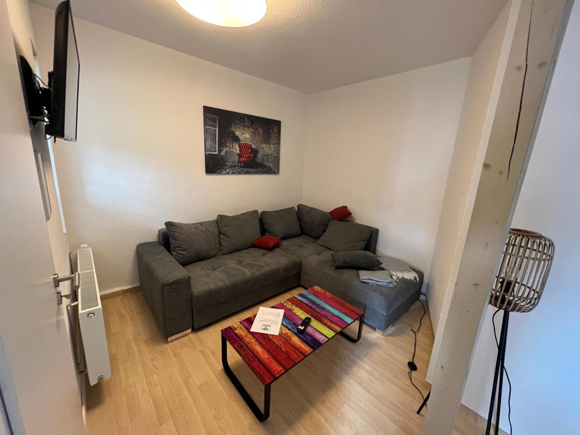 Apartment Napoleon, Naehe Zentrum, 2 Schlafzimmer, Grosser Balkon, Free Wifi ,Parken Jena Esterno foto